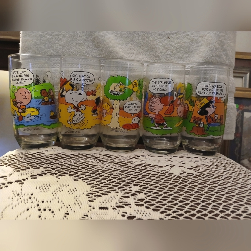 Peanuts glasses